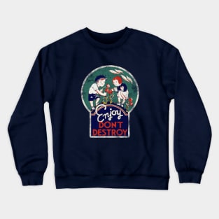 Vintage Earth Day Crewneck Sweatshirt